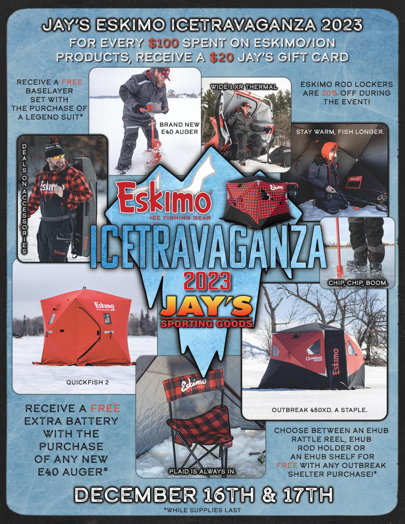 Eskimo Icetravaganza - Jay's Sporting Goods